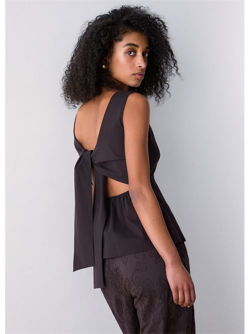 Top con fiocco dietro LIU JO | WA6468MS55N/91109